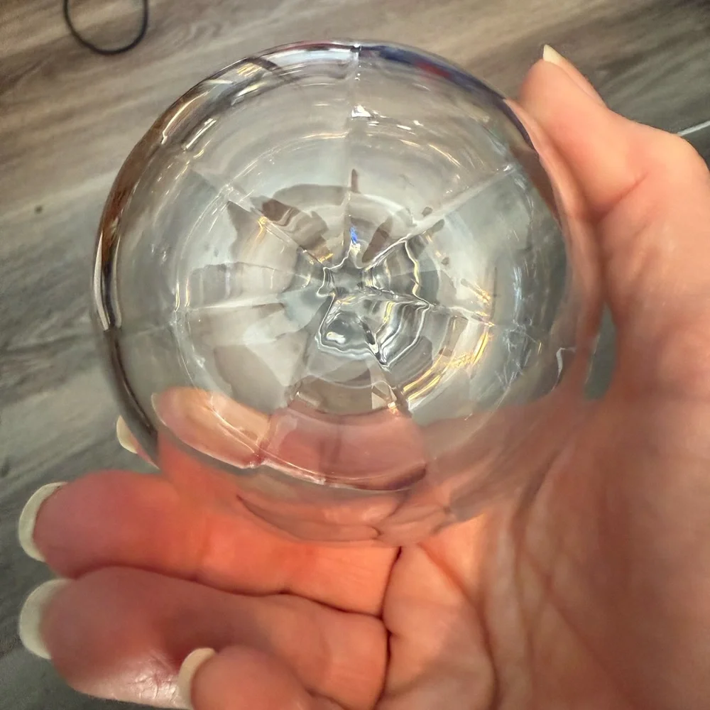 Princess House Clear Glass Pumpkin - Picture 4 of 6